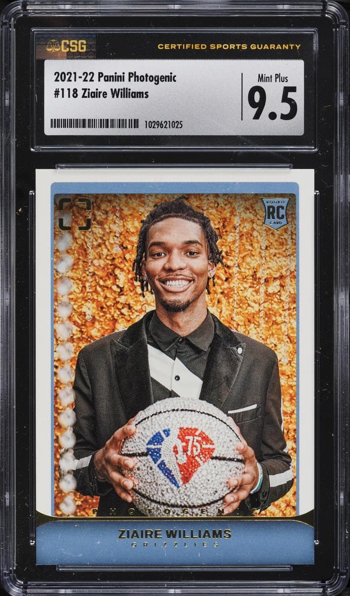 Ziaire Williams 2021 panini Panini Photogenic