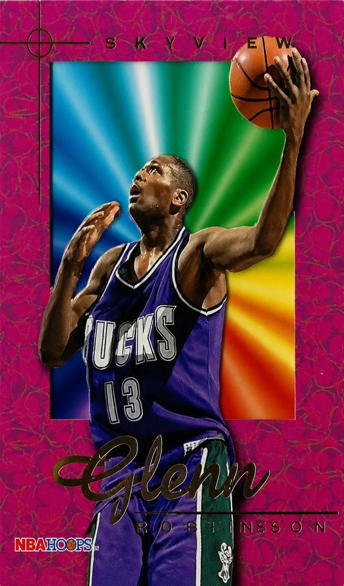 Glenn Robinson 1995 panini Hoops
