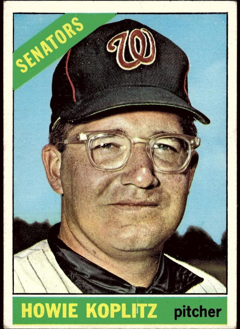 Howie Koplitz 1966 topps O-Pee-Chee