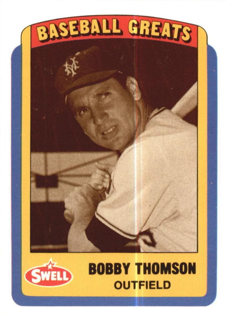 Bobby Thomson 1990 unknown