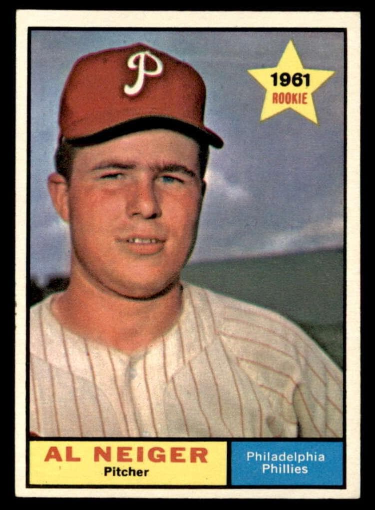 Al Neiger 1961 topps Topps