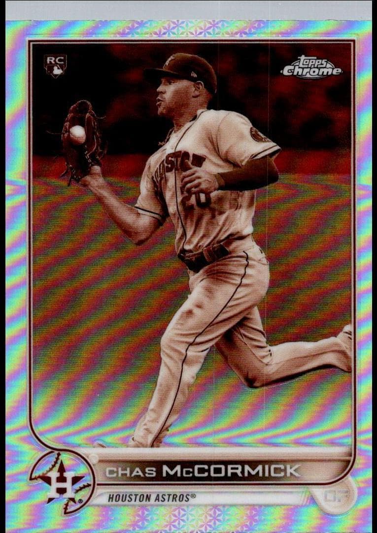 Chas McCormick trading card