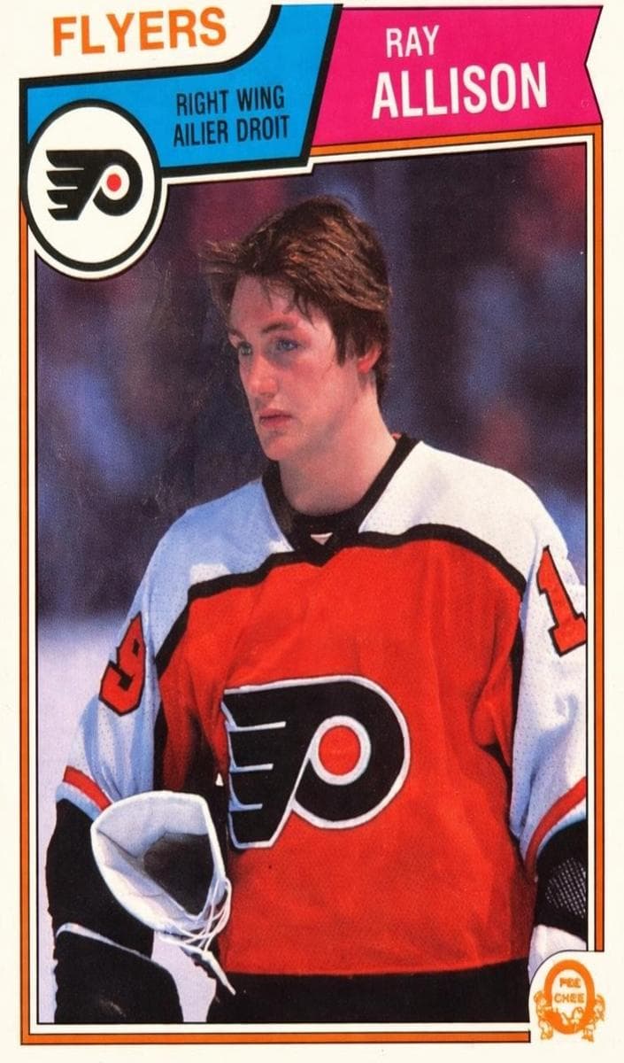 Ray Allison trading card