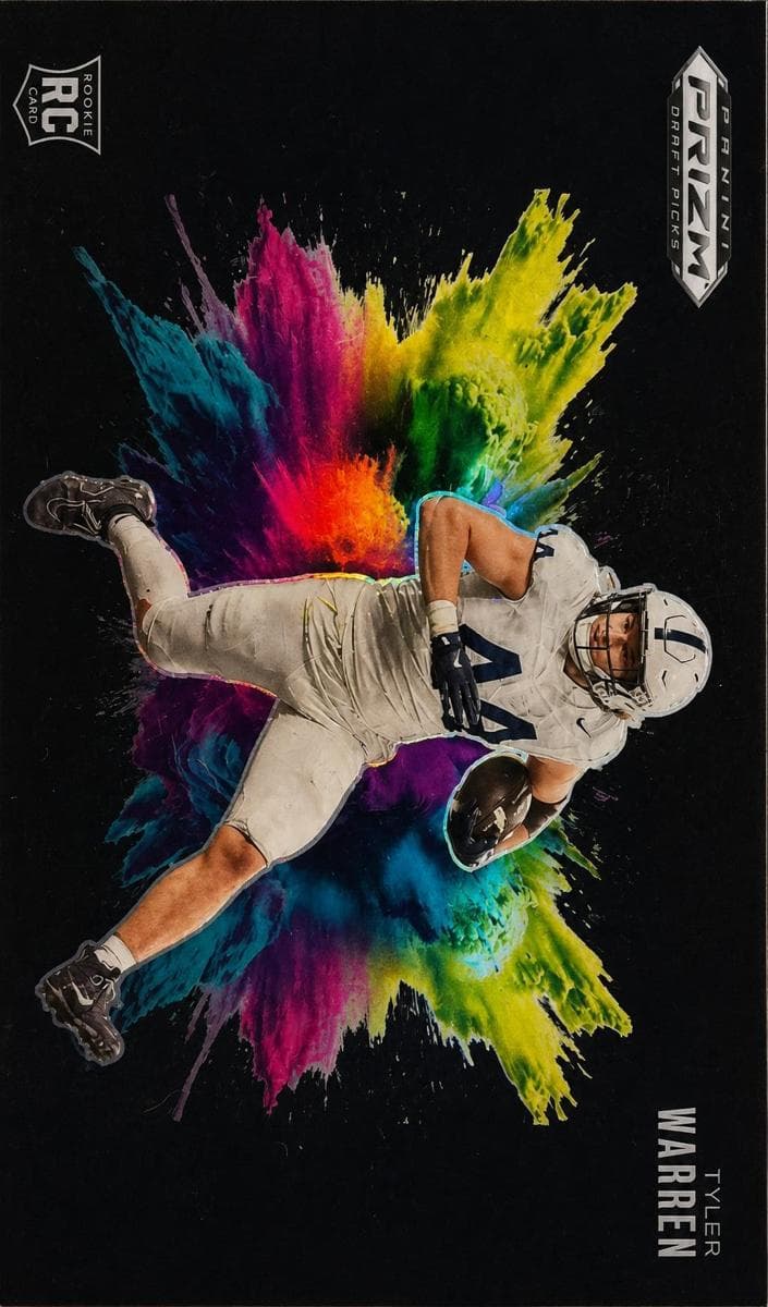 Tyler Warren 2025 panini Panini Prizm Draft Picks