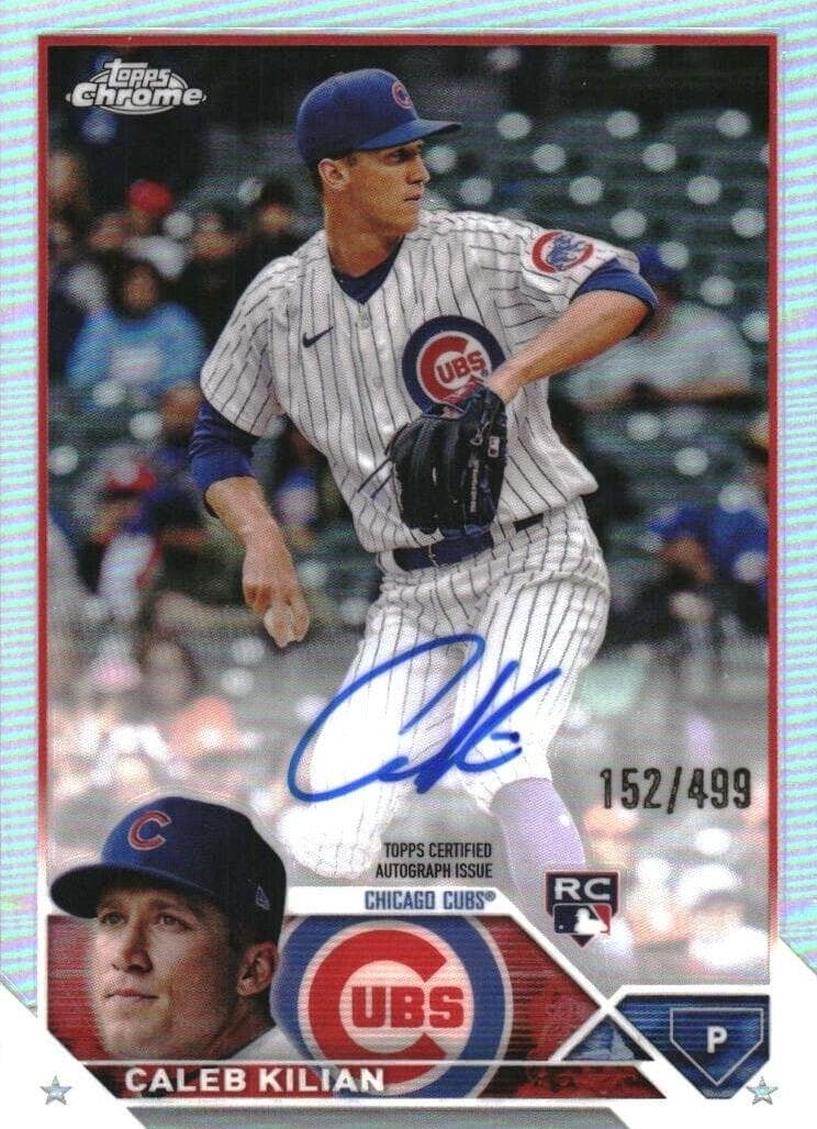 Caleb Kilian 2023 topps Topps Chrome