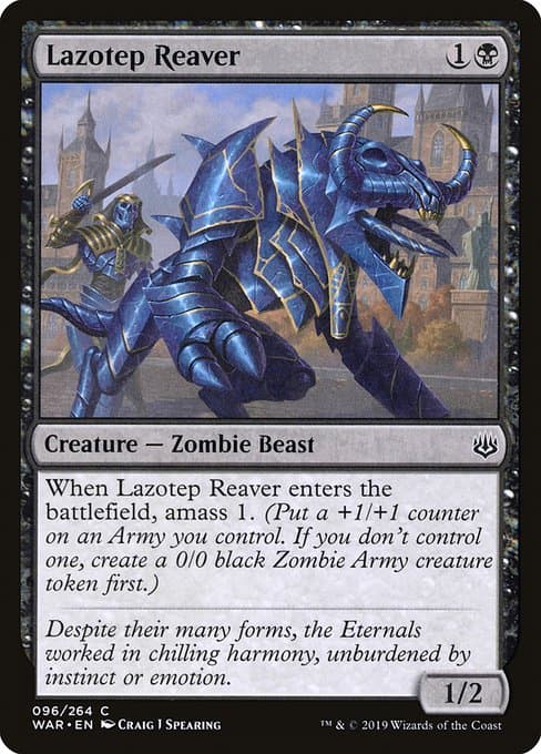 Lazotep Reaver 2022 Magic: The Gathering Starter Commander Decks