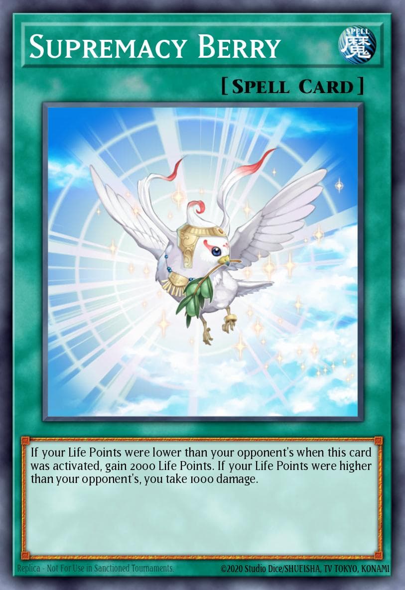 Supremacy Berry 2009 Yu-Gi-Oh! Raging Battle