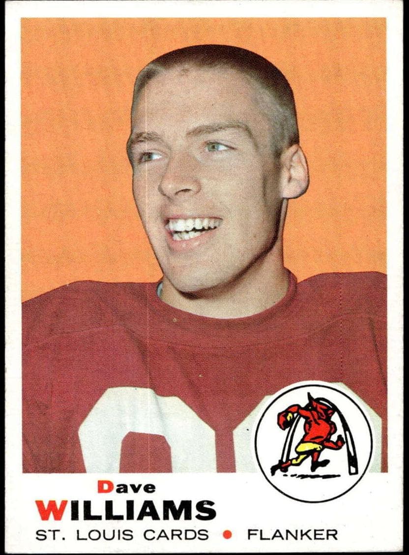 Dave Williams 1969 topps