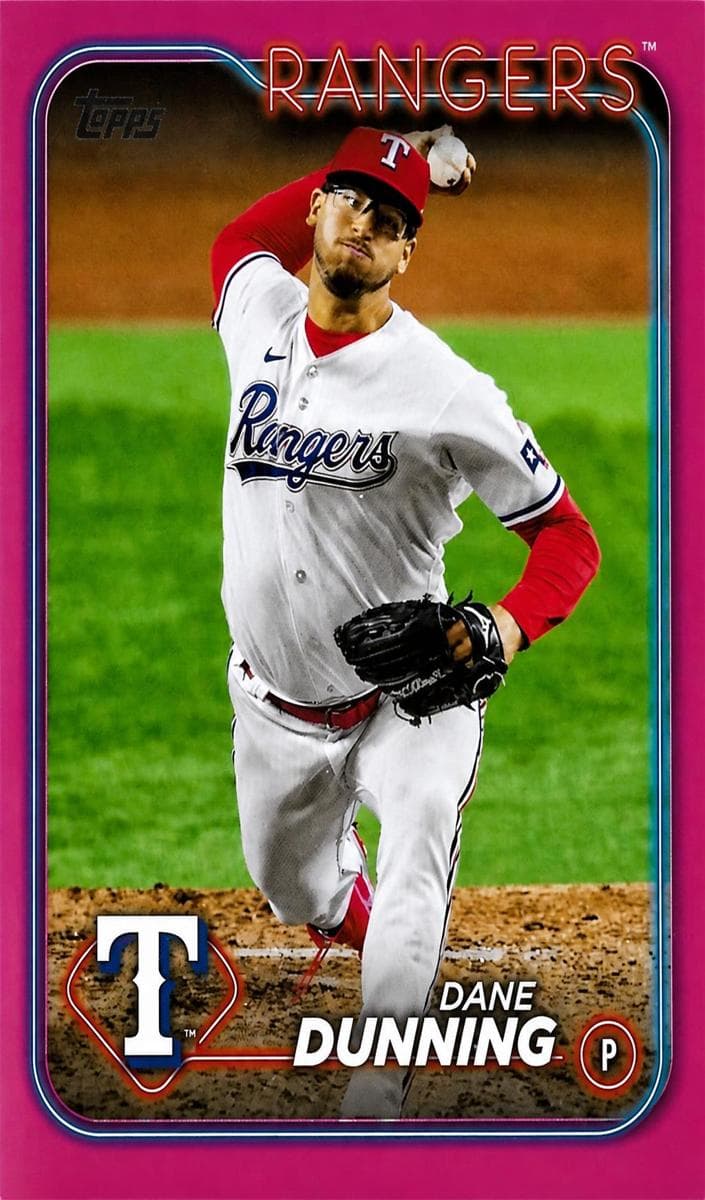 Dane Dunning 2024 topps Topps