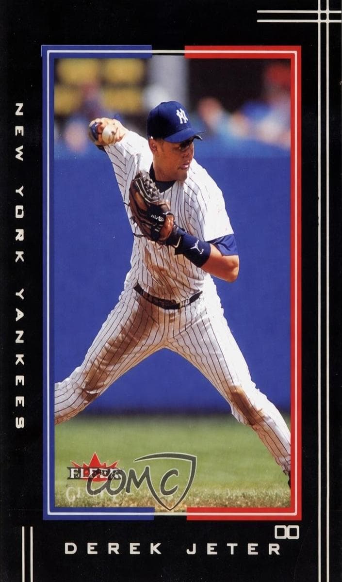 Derek Jeter 2002 fleer Fleer Genuine