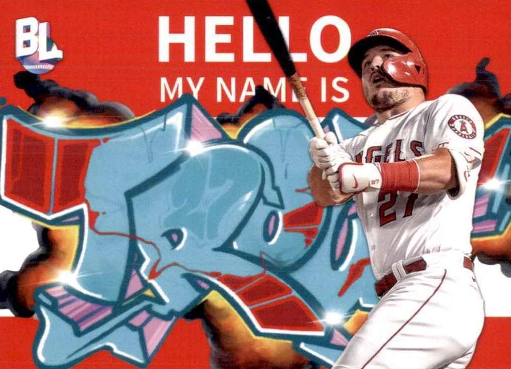 Mike Trout 2023 topps Topps Big League