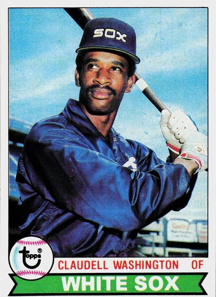 Claudell Washington 1979 topps Topps