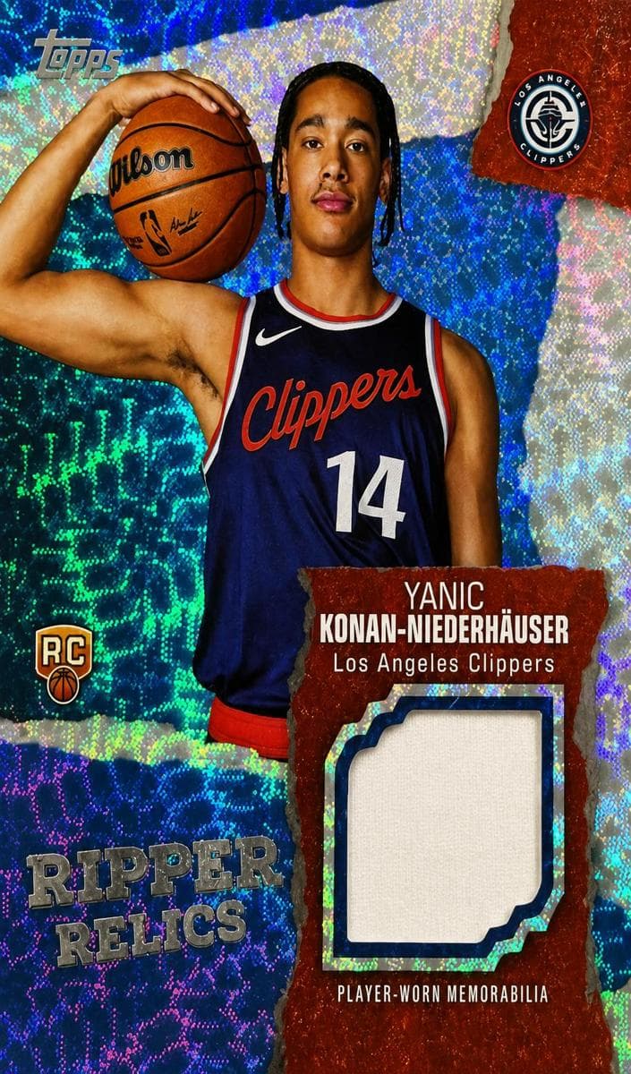 Yanic Konan-Niederhäuser 2025 topps Topps