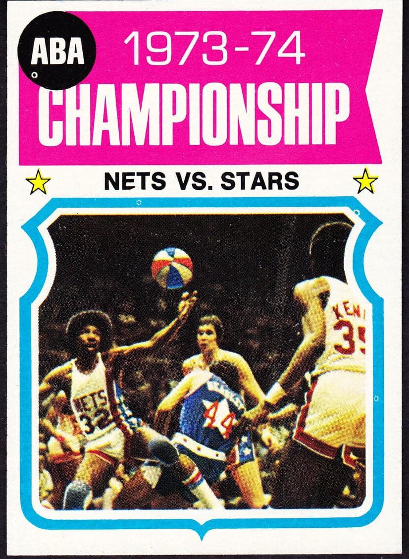 ABA Championship 1974 topps Topps