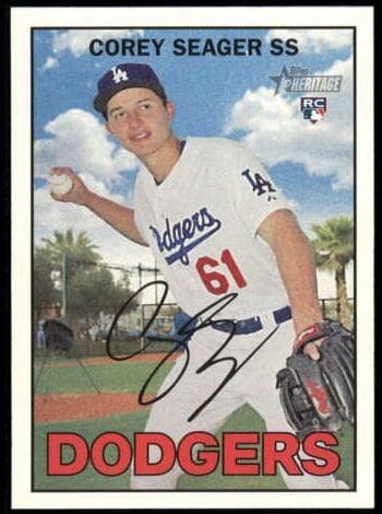 Corey Seager 2016 topps