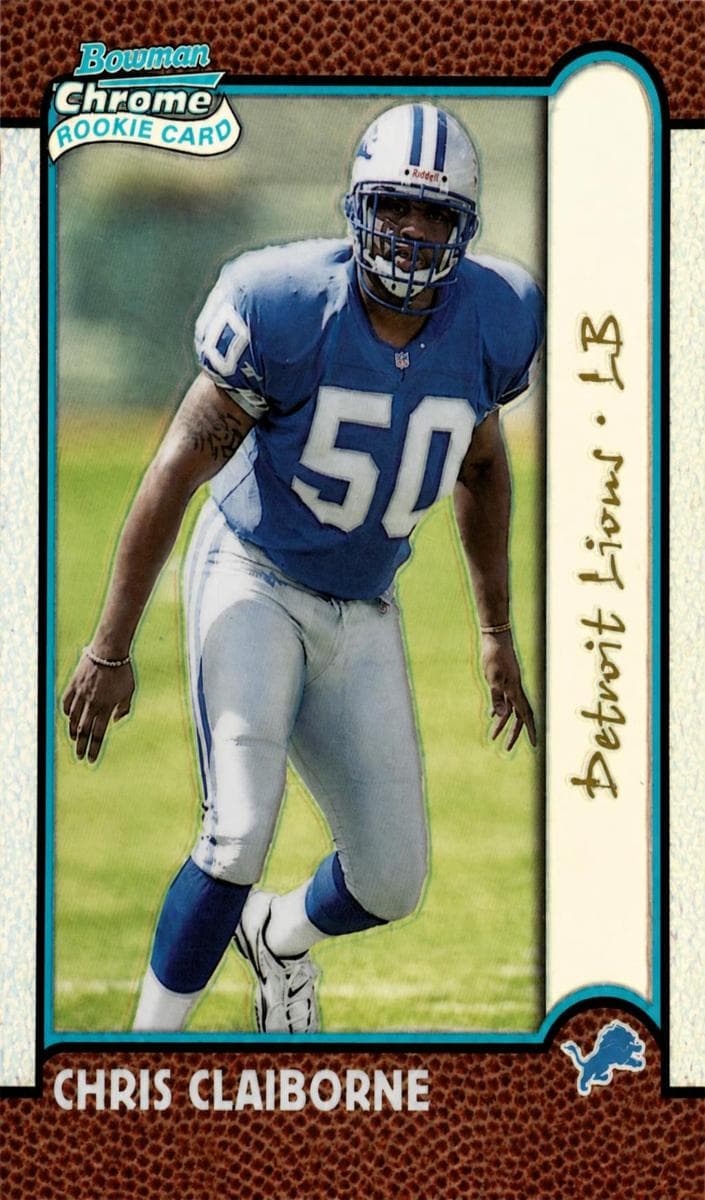 Chris Claiborne 1999 bowman