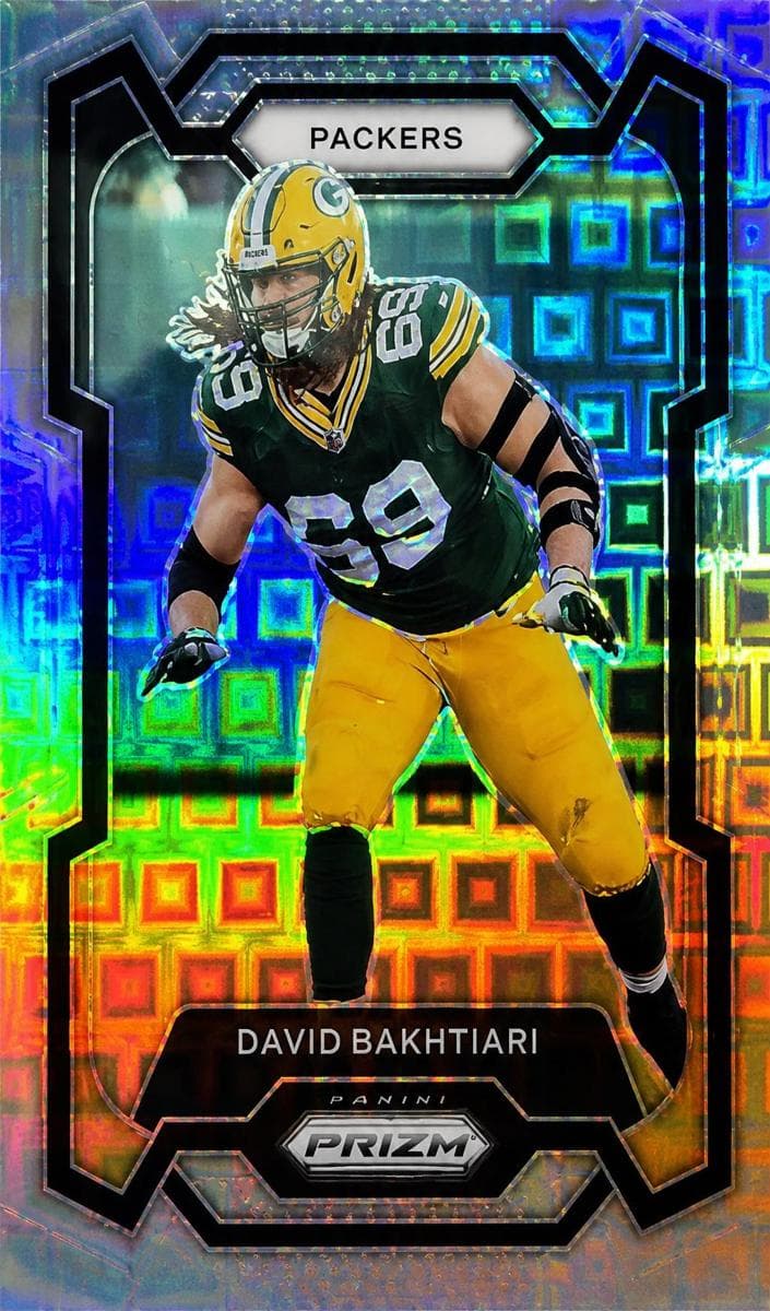 David Bakhtiari trading card