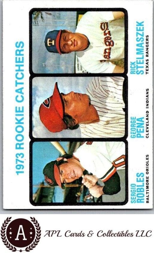 1973 Rookie Catchers (Sergio Robles / George Pena / Rick Stelmaszek) #601