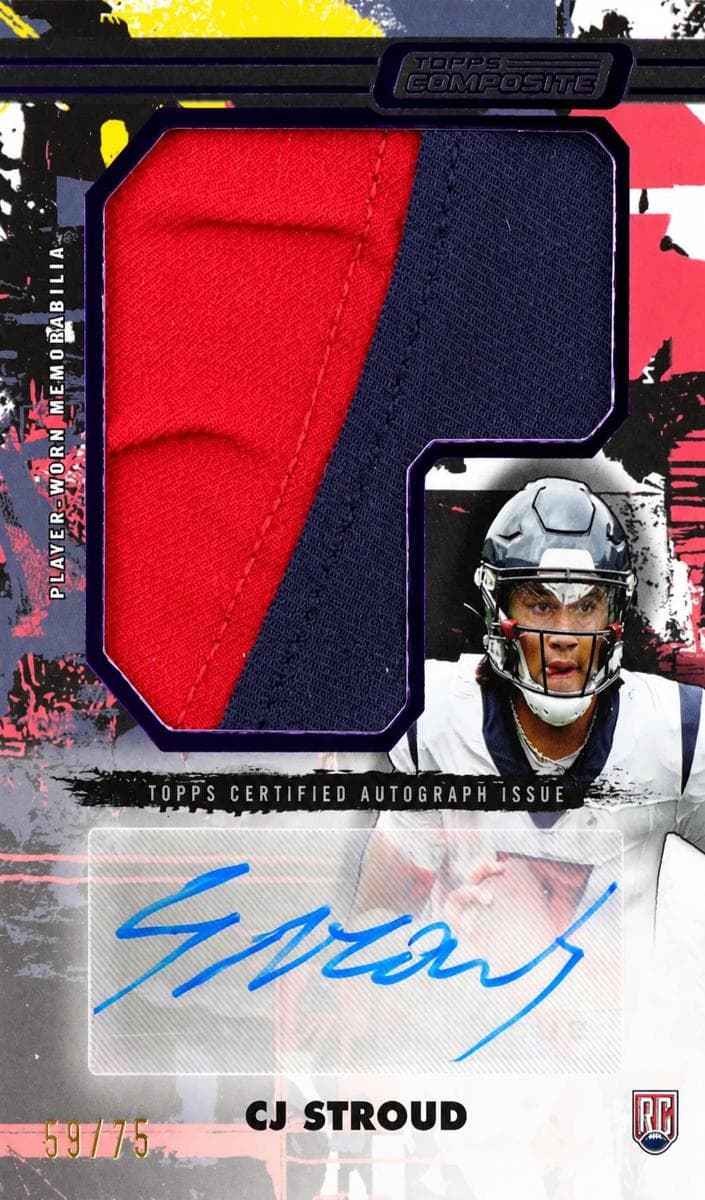 CJ Stroud 2023 topps Topps Composite