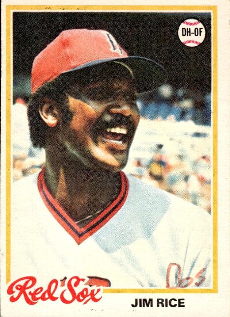 Jim Rice 1978 topps O-Pee-Chee