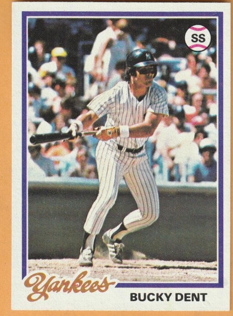 Bucky Dent 1978 topps Topps