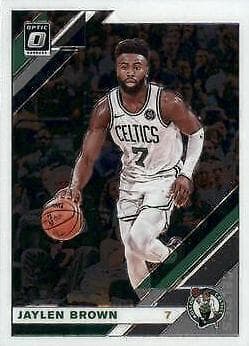 Jaylen Brown 2019 panini Donruss Optic