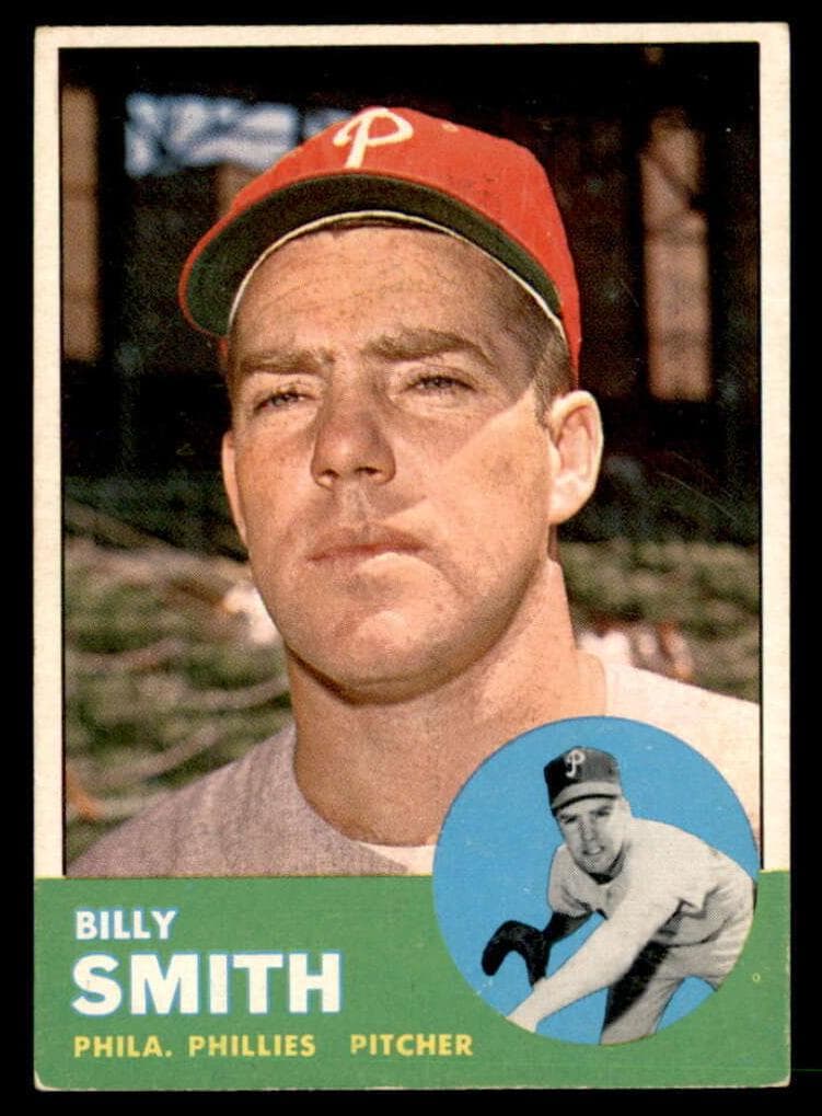 Billy Smith 1963 topps Topps