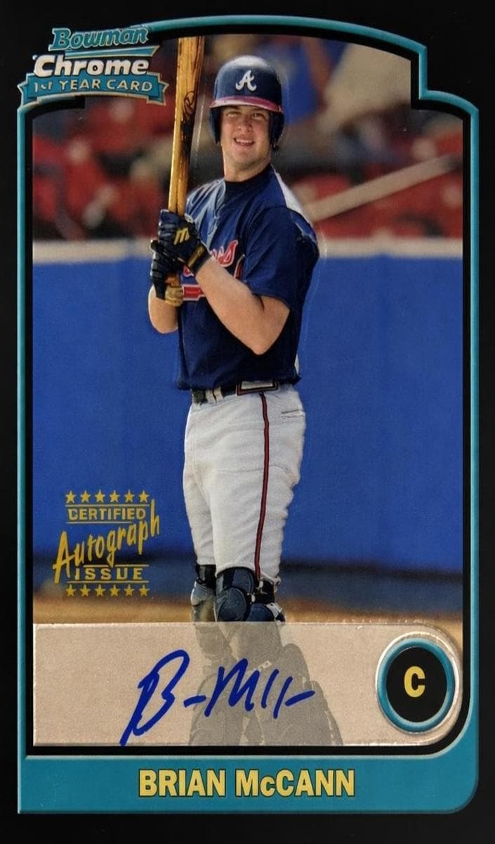 Brian McCann trading card