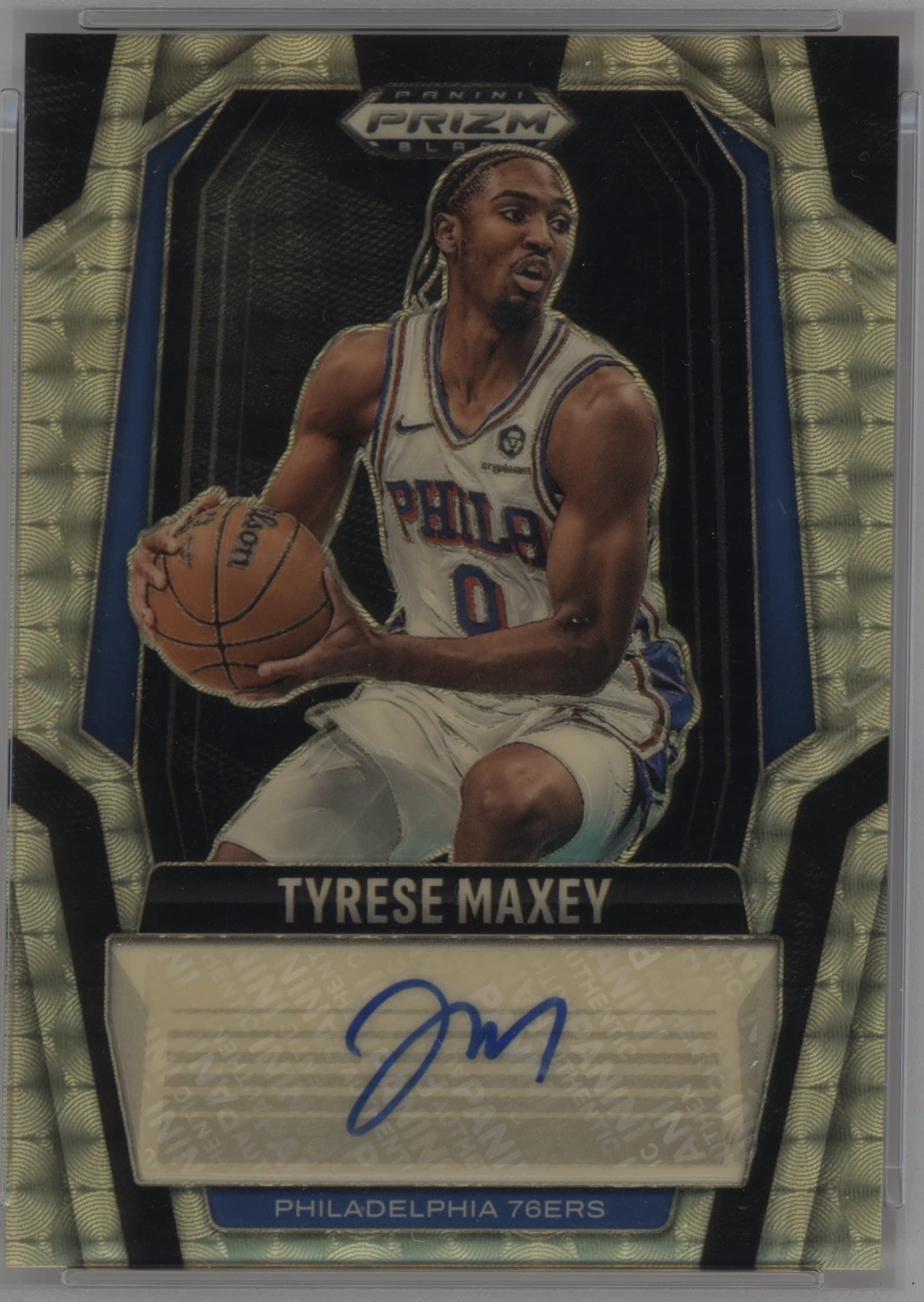 Tyrese Maxey 2024 panini Panini Prizm Black