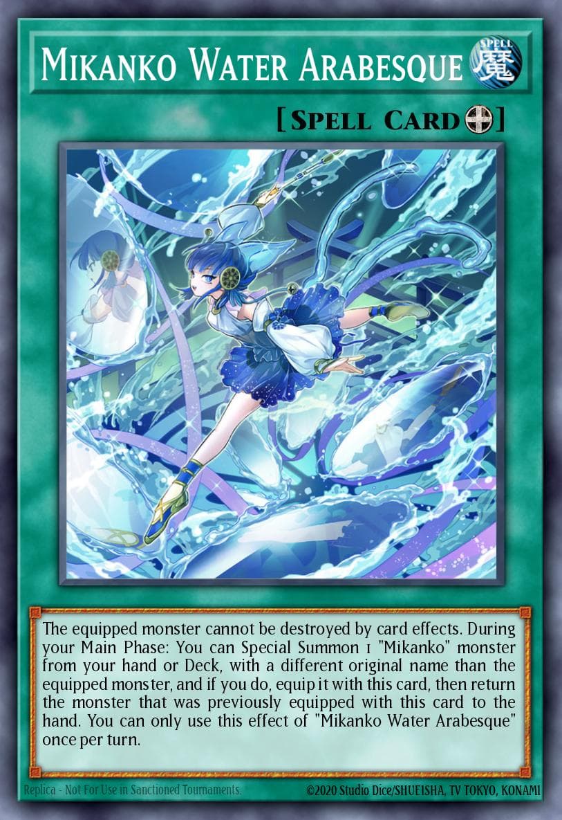 Mikanko Water Arabesque 2023 Yu-Gi-Oh! Amazing Defenders