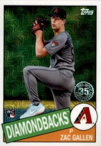 Zac Gallen 2020 topps