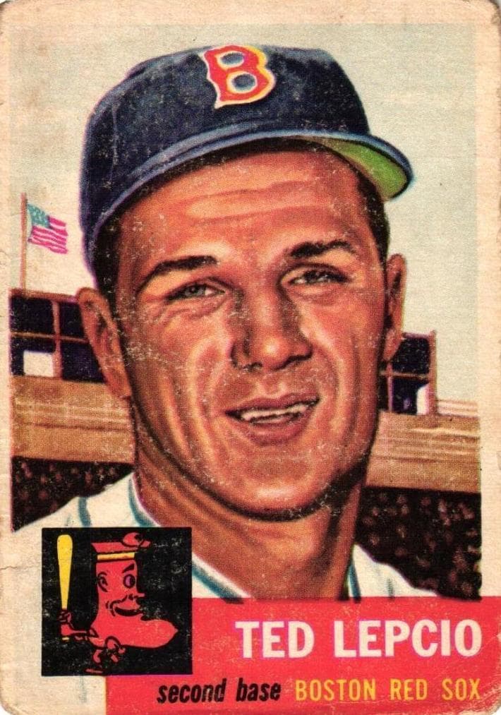 Ted Lepcio 1953 topps Topps
