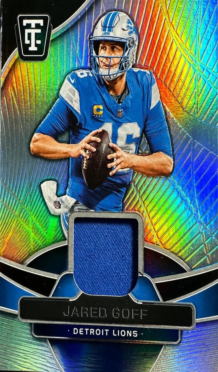Jared Goff 2024 panini Panini Totally Certified