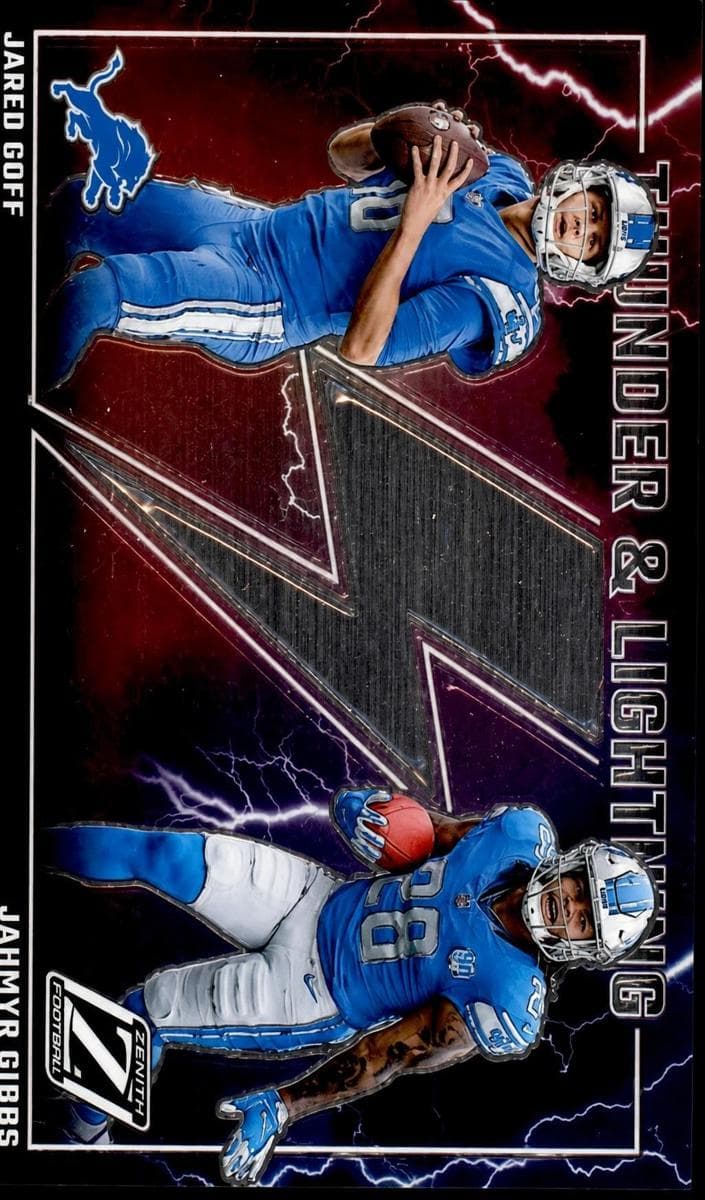 Jahmyr Gibbs/Jared Goff #8