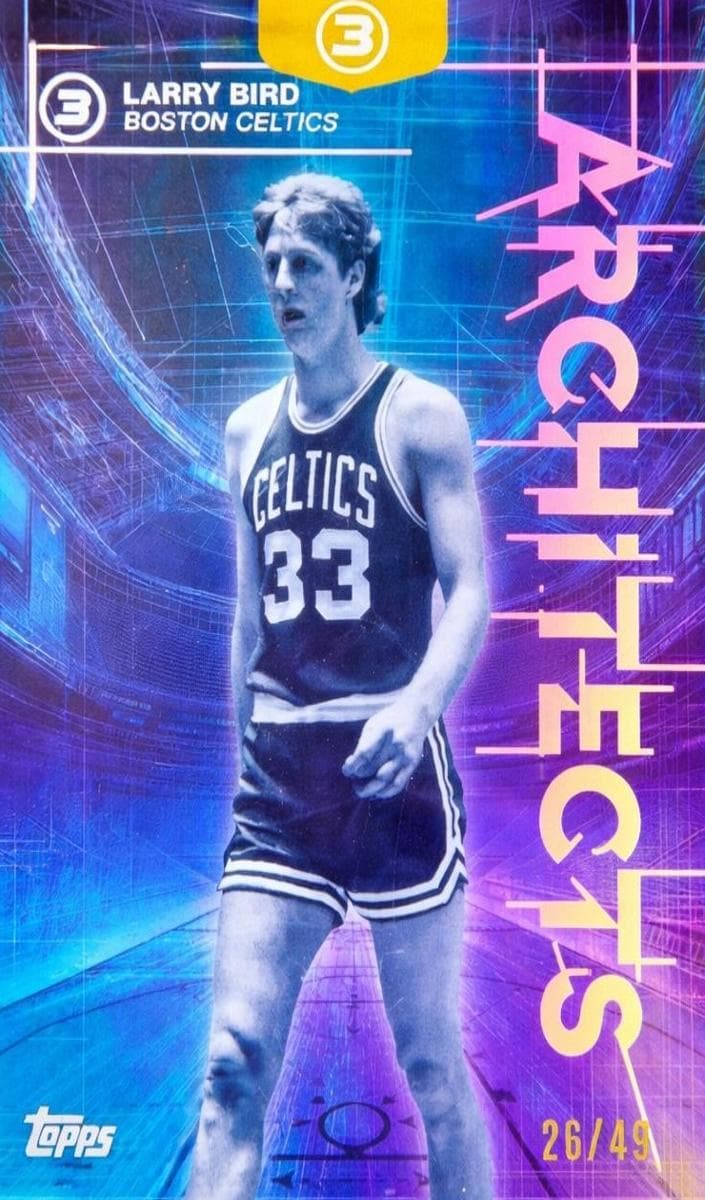 Larry Bird 2025 topps Topps 3