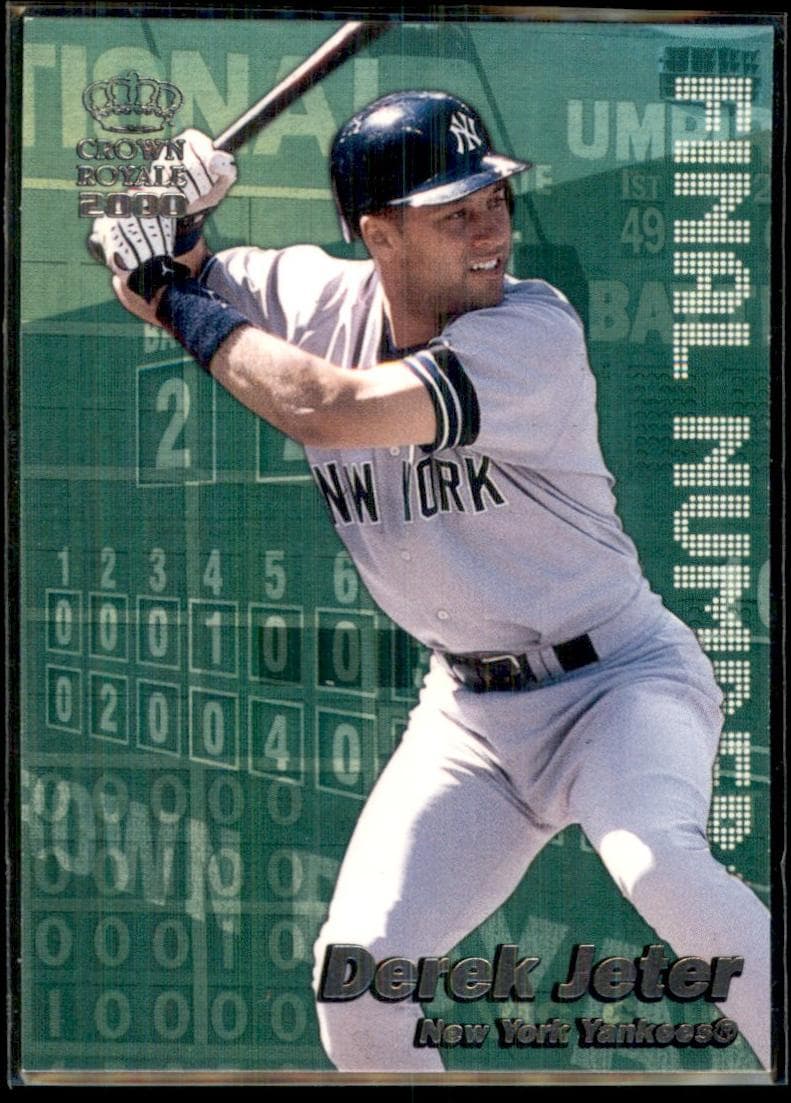 Derek Jeter 2000 unknown Pacific Crown Royale