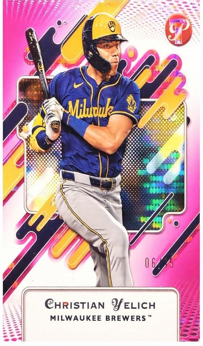 Christian Yelich 2025 topps Topps Pristine