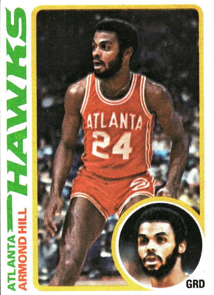 Armond Hill 1978 topps Topps