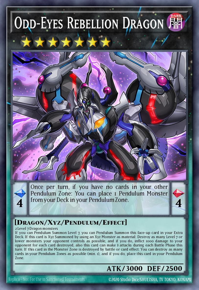 Odd-Eyes Rebellion Dragon #MP16-EN078