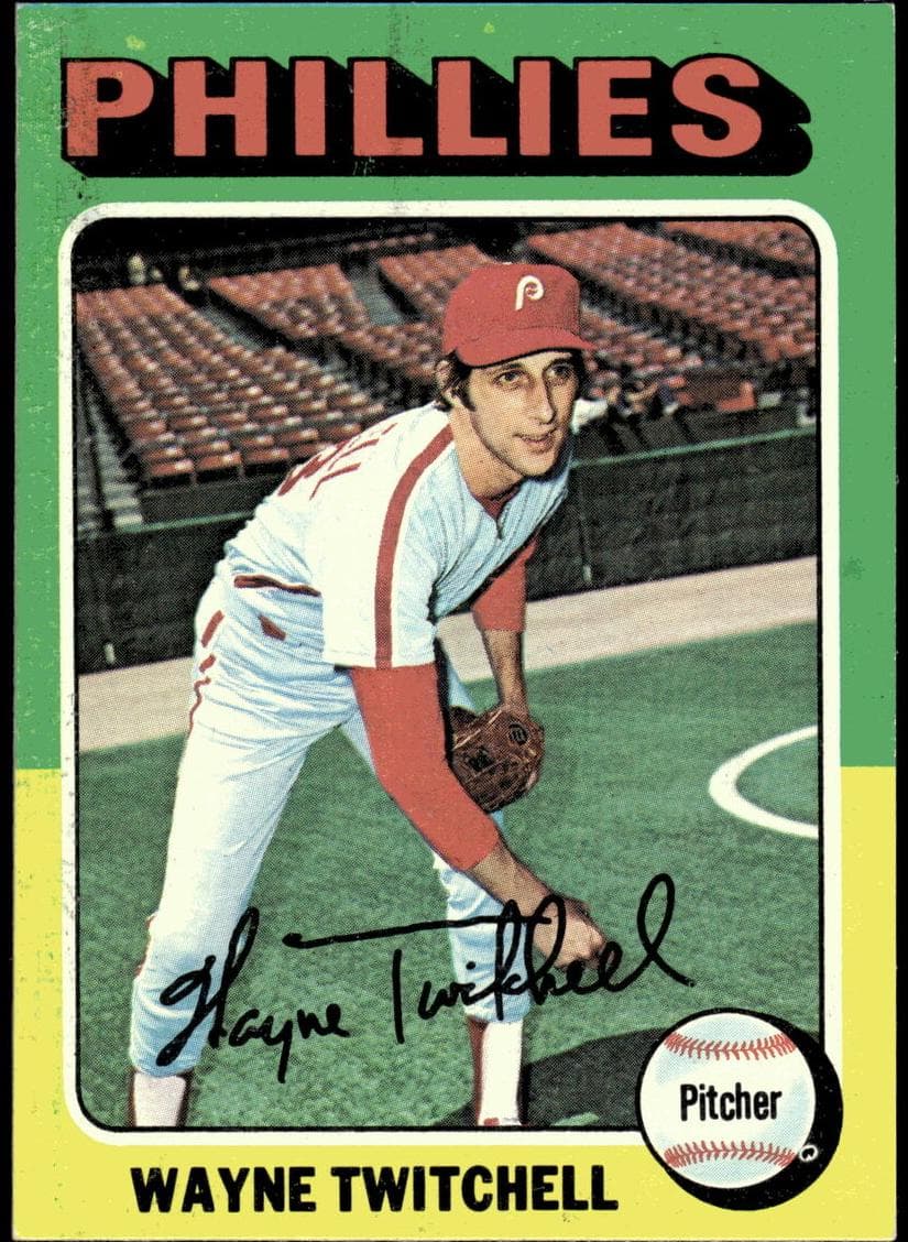 Wayne Twitchell 1975 topps Topps