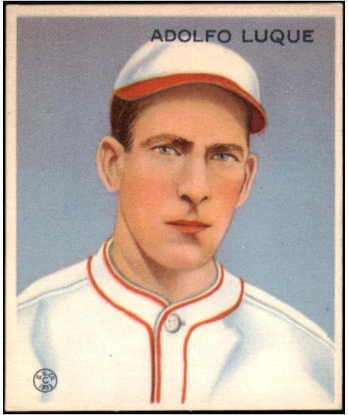 Adolfo Luque 1933 unknown Goudey