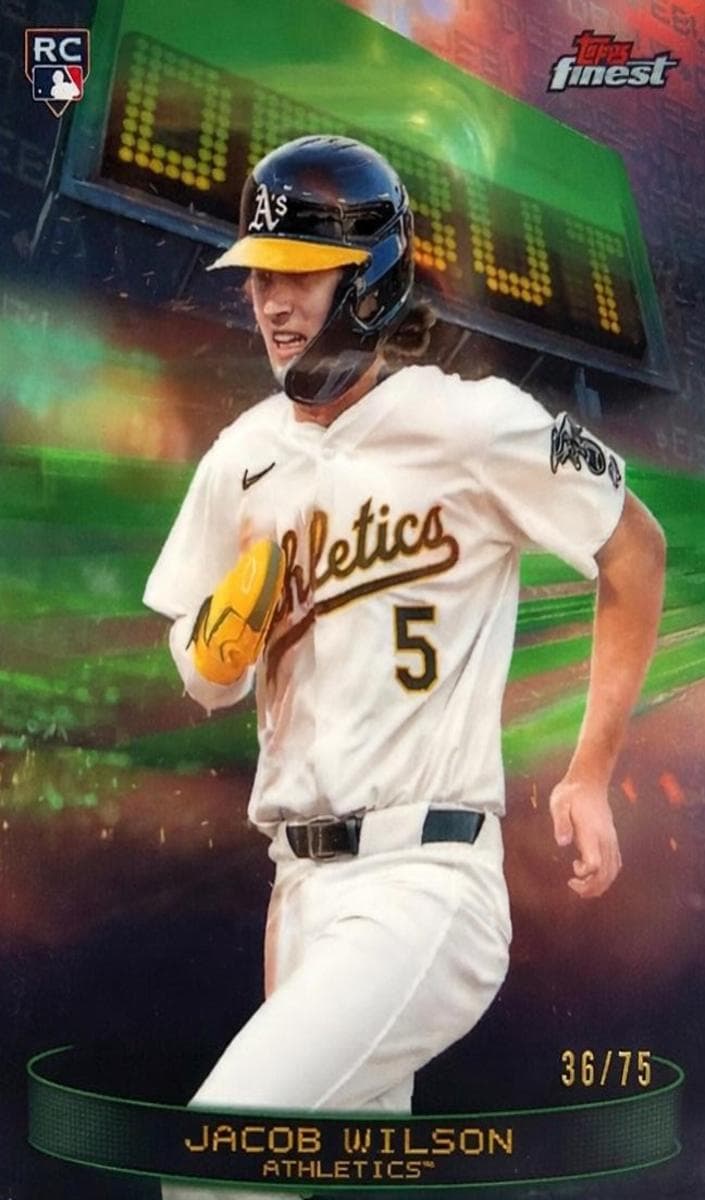 Jacob Wilson 2025 topps Topps Finest