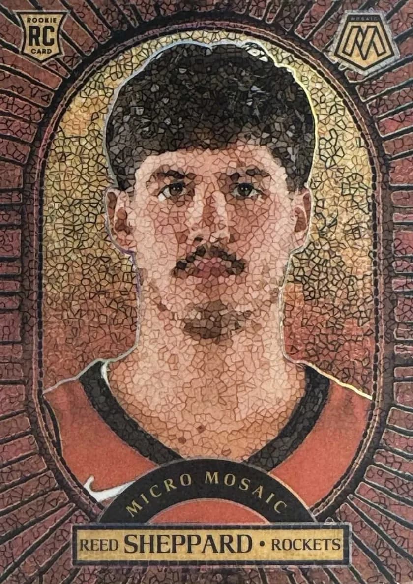 Reed Sheppard 2024 panini Panini Mosaic