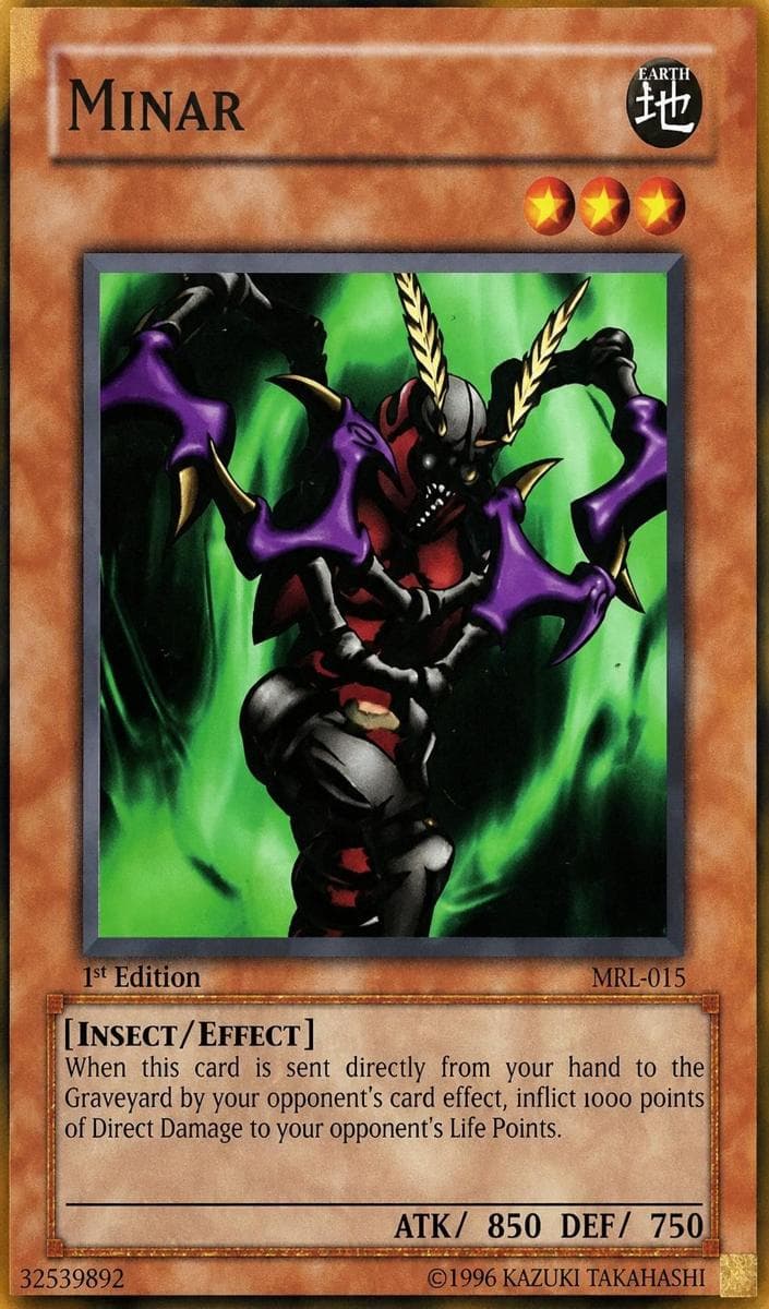 Minar 2002 Yu-Gi-Oh! Magic Ruler