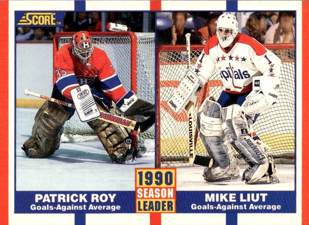 Patrick Roy 1990 panini Score (US)