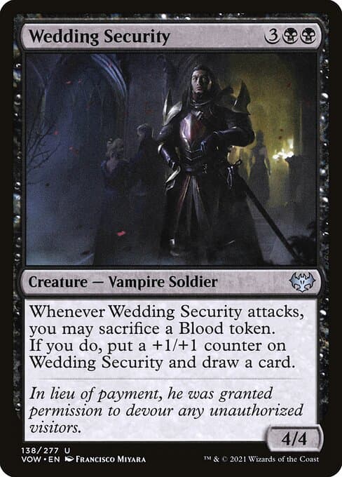 Wedding Security 2022 Magic: The Gathering Innistrad: Double Feature