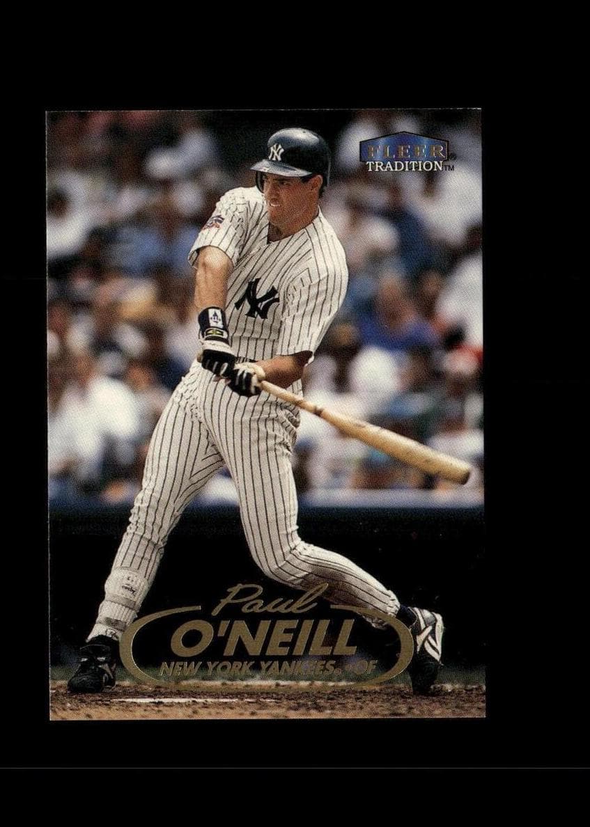 Paul O'Neill 1998 fleer Fleer Tradition