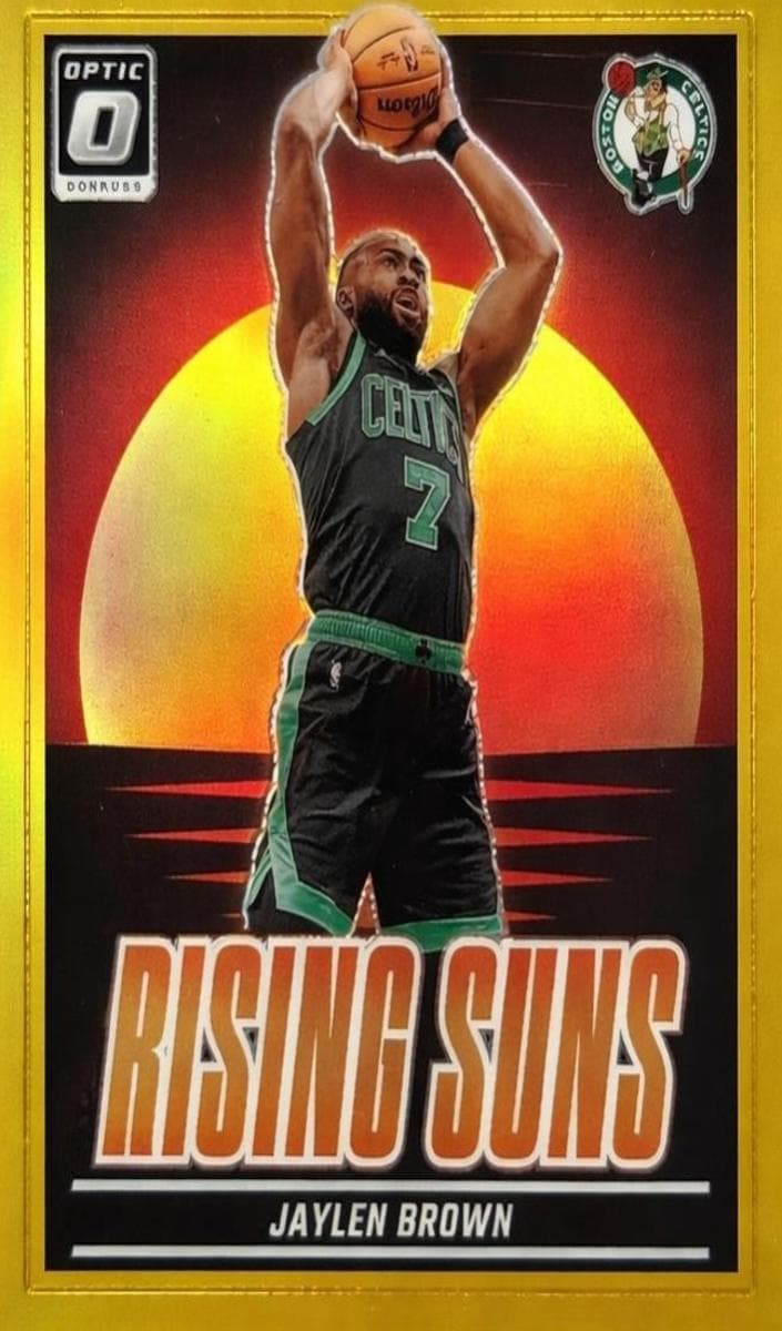 Jaylen Brown 2024 panini Donruss Optic