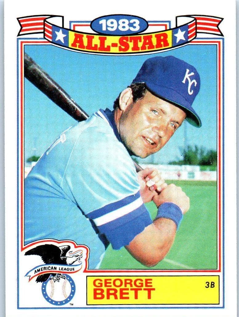George Brett 1984 topps Topps