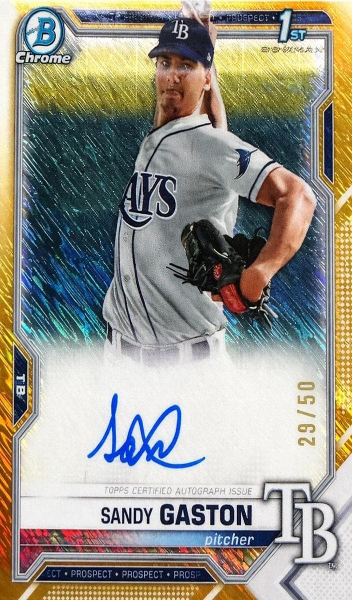 Sandy Gaston 2021 bowman Bowman